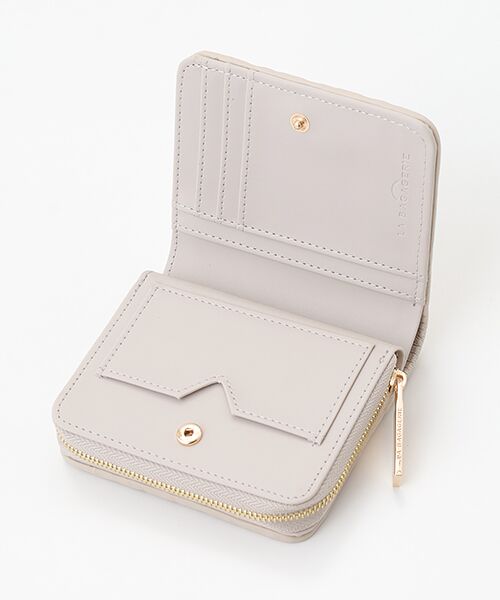 LA BAGAGERIE / ラ バガジェリー 財布・コインケース・マネークリップ | シープレザープリーツ加工二つ折り財布 | 詳細5