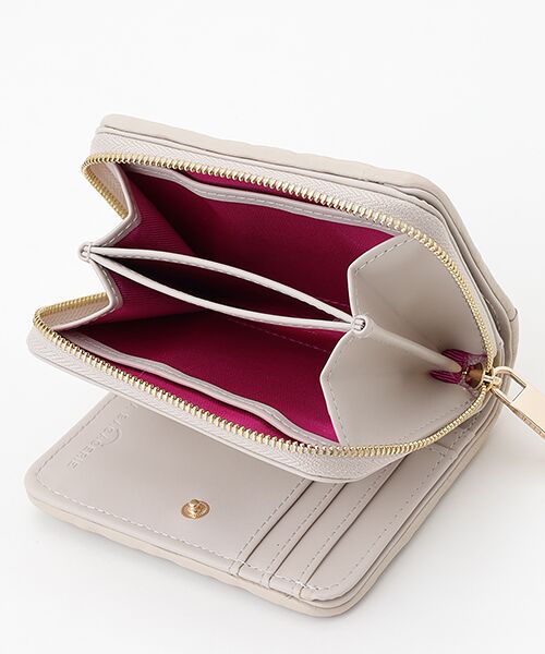 LA BAGAGERIE / ラ バガジェリー 財布・コインケース・マネークリップ | シープレザープリーツ加工二つ折り財布 | 詳細6