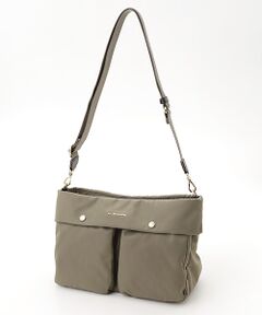 LA BAGAGERIE / ラ バガジェリー ショルダーバッグ | ダブルフロントポケット2WAYショルダー