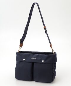LA BAGAGERIE / ラ バガジェリー ショルダーバッグ | ダブルフロントポケット2WAYショルダー
