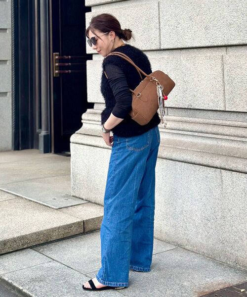 LA BAGAGERIE / ラ バガジェリー ボストンバッグ | 【インスタグラマー Chiyoさん×LA BAGAGERIE】スクエアボストン | 詳細9