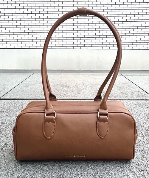 LA BAGAGERIE / ラ バガジェリー ボストンバッグ | 【インスタグラマー Chiyoさん×LA BAGAGERIE】スクエアボストン | 詳細19