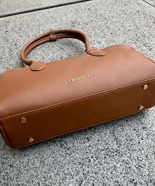LA BAGAGERIE / ラ バガジェリー ボストンバッグ | 【インスタグラマー Chiyoさん×LA BAGAGERIE】スクエアボストン | 詳細21