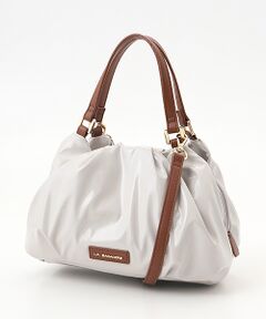 LA BAGAGERIE / ラ バガジェリー ハンドバッグ | ソフトエナメル2WAYハンドバッグ Sサイズ