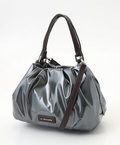 LA BAGAGERIE / ラ バガジェリー ハンドバッグ | ソフトエナメル2WAYハンドバッグ Sサイズ