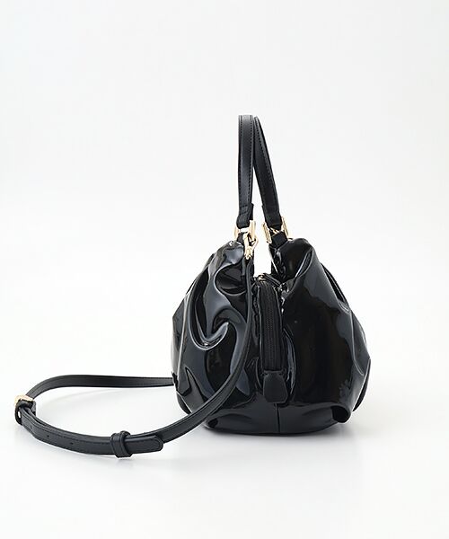 LA BAGAGERIE / ラ バガジェリー ハンドバッグ | ソフトエナメル2WAYハンドバッグ Sサイズ | 詳細2