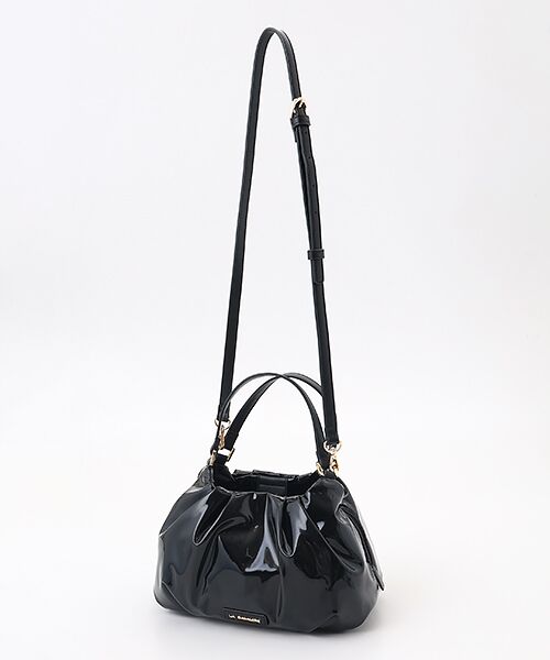 LA BAGAGERIE / ラ バガジェリー ハンドバッグ | ソフトエナメル2WAYハンドバッグ Sサイズ | 詳細8