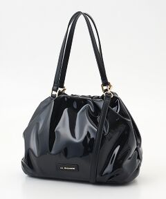 LA BAGAGERIE / ラ バガジェリー ハンドバッグ | ソフトエナメル2WAYハンドバッグ Mサイズ