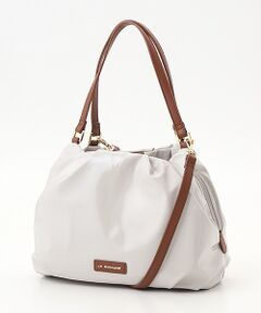 LA BAGAGERIE / ラ バガジェリー ハンドバッグ | ソフトエナメル2WAYハンドバッグ Mサイズ