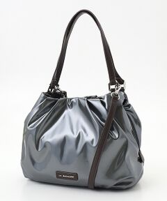 LA BAGAGERIE / ラ バガジェリー ハンドバッグ | ソフトエナメル2WAYハンドバッグ Mサイズ