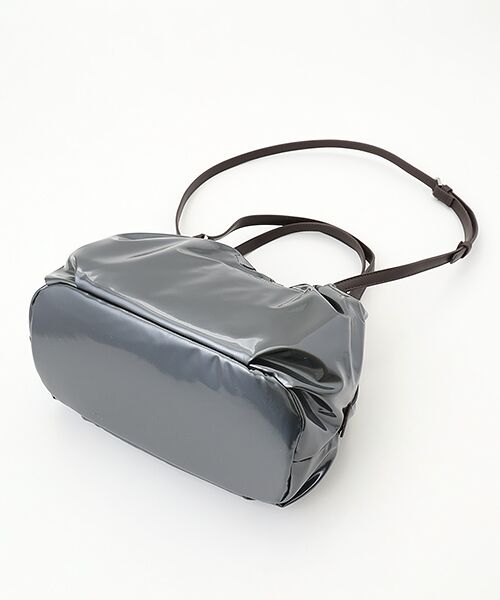 LA BAGAGERIE / ラ バガジェリー ハンドバッグ | ソフトエナメル2WAYハンドバッグ Mサイズ | 詳細4