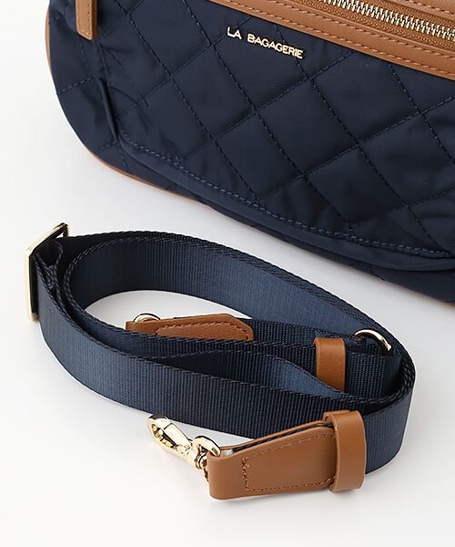 LA BAGAGERIE / ラ バガジェリー ショルダーバッグ | はっ水キルティング2WAYショルダーバッグ | 詳細10