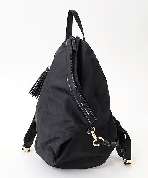 LA BAGAGERIE / ラ バガジェリー リュック・バックパック | はっ水ジャカードスマートリュックサック（ブラック）