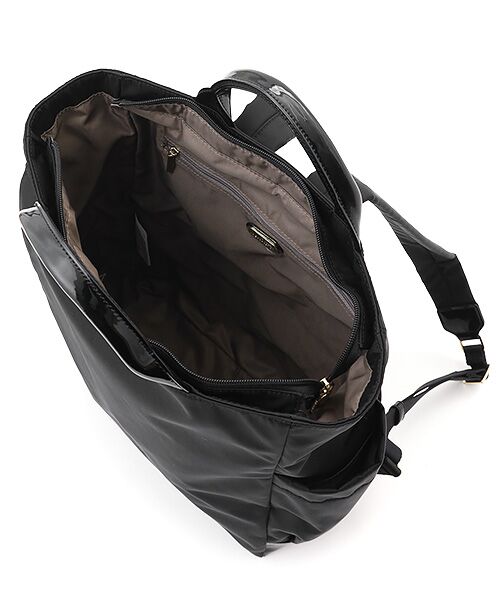 LA BAGAGERIE / ラ バガジェリー リュック・バックパック | ツイルナイロン×エナメル リュックサック | 詳細5