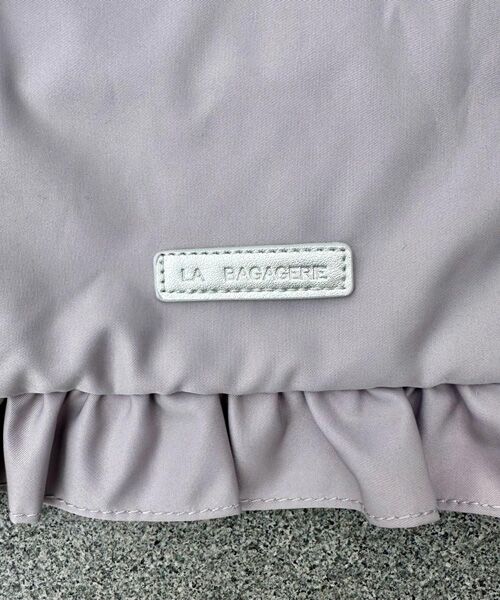 LA BAGAGERIE / ラ バガジェリー エコバッグ | LA BAGAGERIE×chiyo ポーチ付きフリルエコバッグ | 詳細18