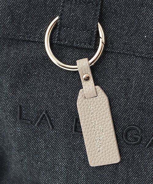 LA BAGAGERIE / ラ バガジェリー トートバッグ | チャーム付きデニムバッグ Sサイズ | 詳細6