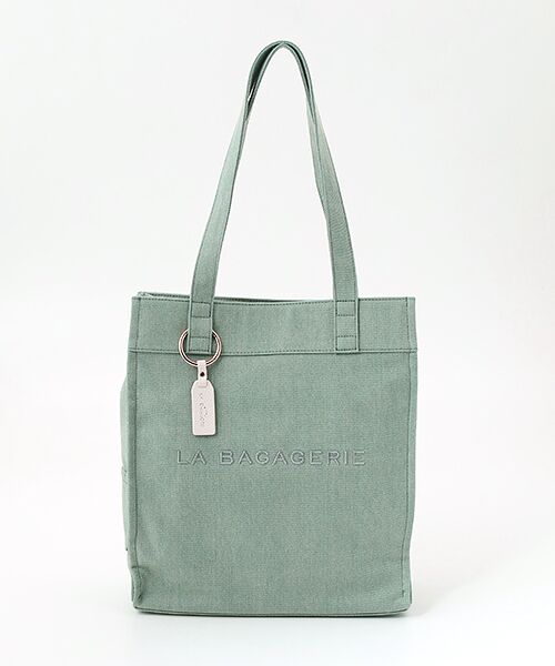 LA BAGAGERIE / ラ バガジェリー トートバッグ | チャーム付きデニムバッグ Mサイズ | 詳細1