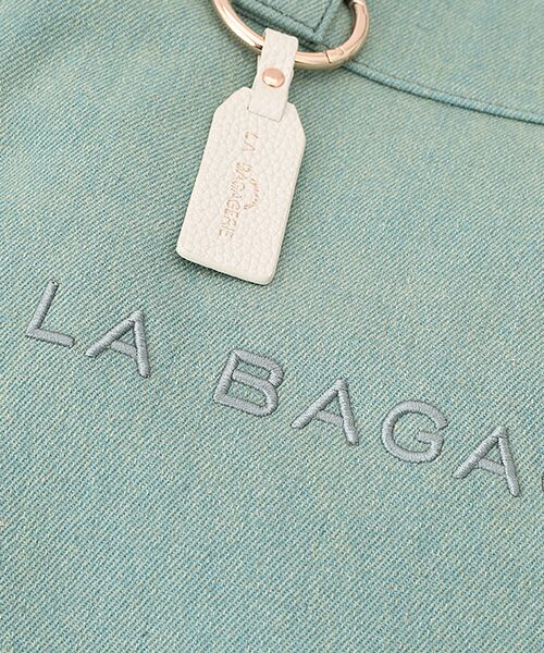 LA BAGAGERIE / ラ バガジェリー トートバッグ | チャーム付きデニムバッグ Mサイズ | 詳細6