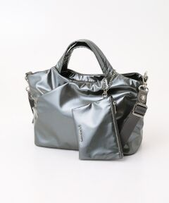 LA BAGAGERIE / ラ バガジェリー トートバッグ | ポーチ付きエナメルトート Sサイズ