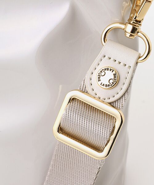 LA BAGAGERIE / ラ バガジェリー トートバッグ | ポーチ付きエナメルトート Sサイズ | 詳細11