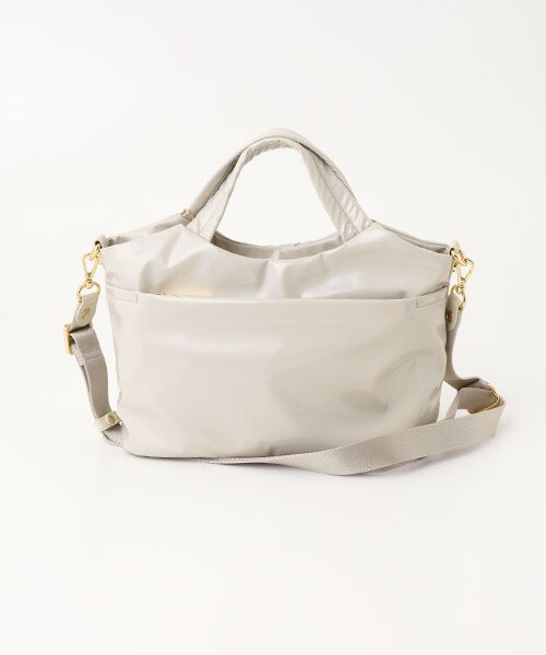 LA BAGAGERIE / ラ バガジェリー トートバッグ | ポーチ付きエナメルトート Sサイズ | 詳細3