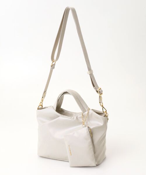 LA BAGAGERIE / ラ バガジェリー トートバッグ | ポーチ付きエナメルトート Sサイズ | 詳細5