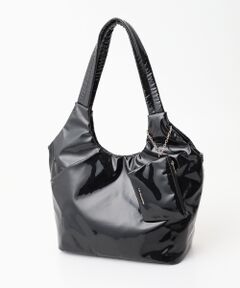 LA BAGAGERIE / ラ バガジェリー トートバッグ | ポーチ付きエナメルトート Mサイズ