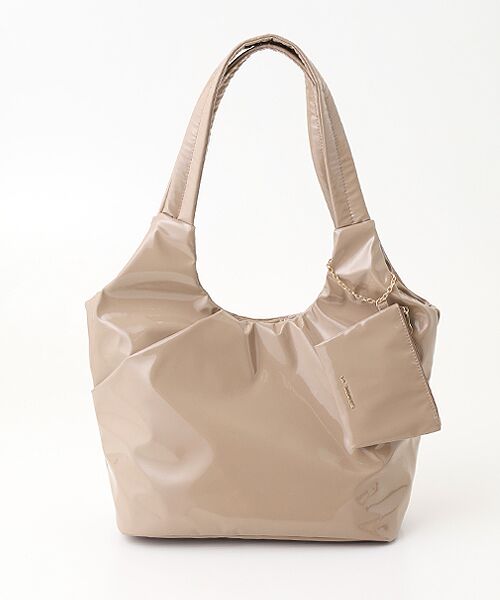 LA BAGAGERIE / ラ バガジェリー トートバッグ | ポーチ付きエナメルトート Mサイズ | 詳細1