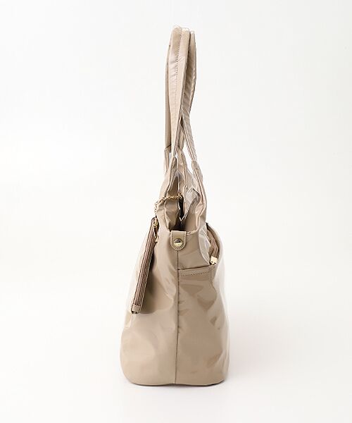 LA BAGAGERIE / ラ バガジェリー トートバッグ | ポーチ付きエナメルトート Mサイズ | 詳細2