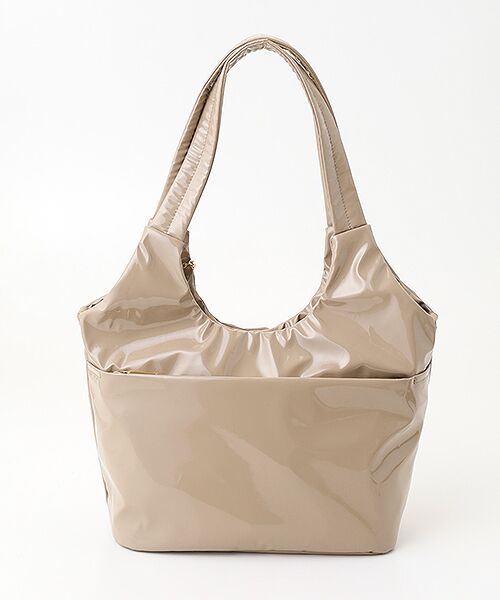 LA BAGAGERIE / ラ バガジェリー トートバッグ | ポーチ付きエナメルトート Mサイズ | 詳細3