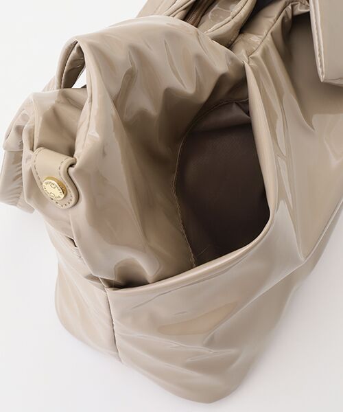 LA BAGAGERIE / ラ バガジェリー トートバッグ | ポーチ付きエナメルトート Mサイズ | 詳細6