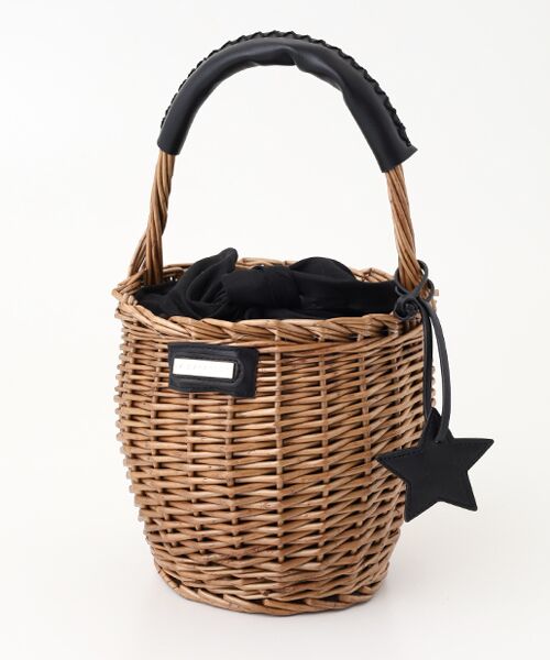 LA BAGAGERIE / ラ バガジェリー かごバック | LA BAGAGERIE×Chiyo カゴバッグ（ブラック）