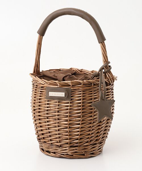 LA BAGAGERIE / ラ バガジェリー かごバック | LA BAGAGERIE×Chiyo カゴバッグ（ブラウン）