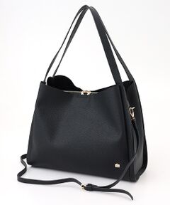 LA BAGAGERIE / ラ バガジェリー ハンドバッグ | ソフトシュリンク2WAYハンドバッグ large
