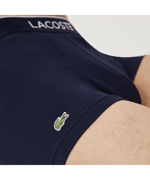 LACOSTE / ラコステ ボクサーパンツ・ブリーフ | ロゴウエストバンド２パックトランクショーツ | 詳細5