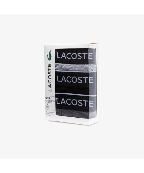 LACOSTE / ラコステ ボクサーパンツ・ブリーフ | マルチワニデザイン3パックボクサーパンツ | 詳細11