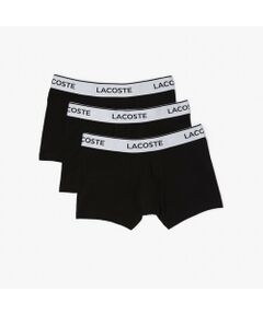 LACOSTE / ラコステ ボクサーパンツ・ブリーフ | コントラストウェストトランクショーツ3パック