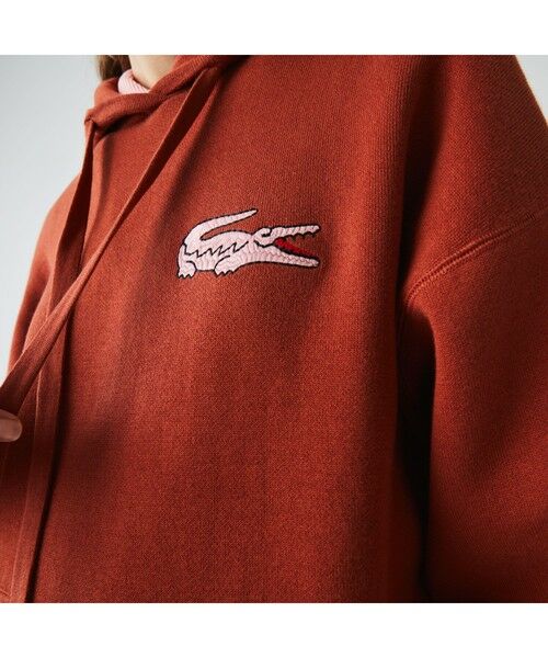 LACOSTE / ラコステ ニット・セーター | オーバーサイズコットンニットフードセーター | 詳細4