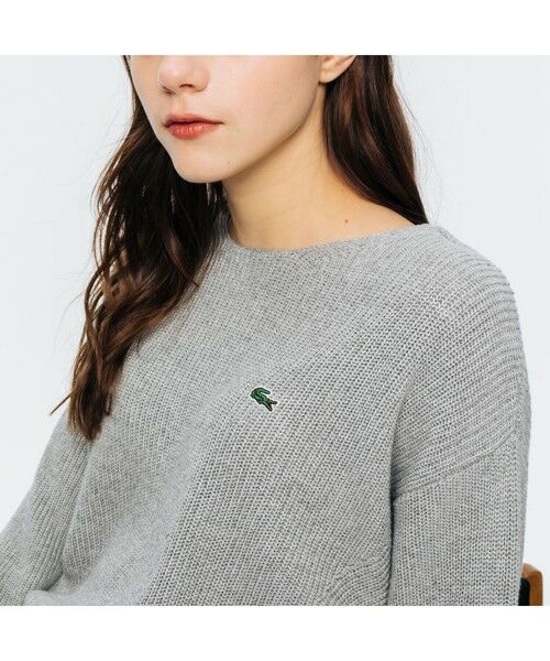 LACOSTE / ラコステ ニット・セーター | リネン×コットンニットセーター | 詳細9