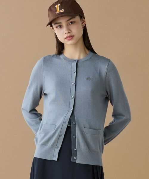 LACOSTE / ラコステ カーディガン・ボレロ | ウォッシャブルウールニットカーディガン | 詳細10