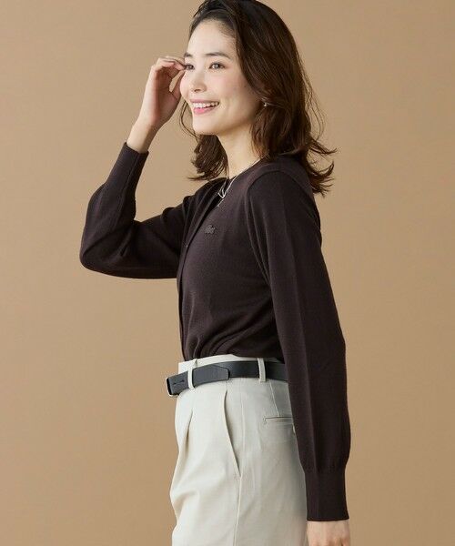 LACOSTE / ラコステ カーディガン・ボレロ | ウォッシャブルウールニットカーディガン | 詳細19