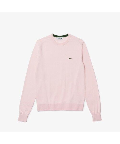 LACOSTE / ラコステ ニット・セーター | 【EC限定】オーガニックコットンプレーンセーター | 詳細4