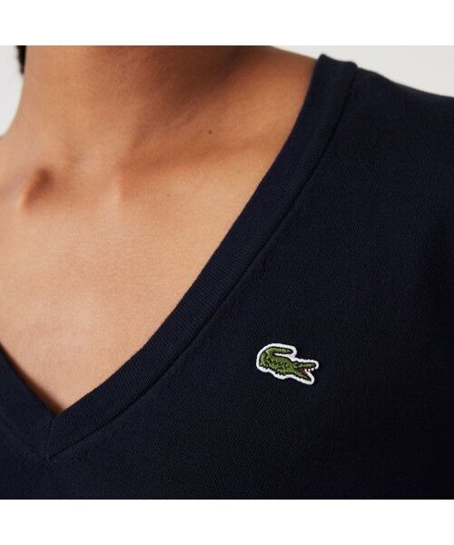 LACOSTE / ラコステ ニット・セーター | 【EC限定】オーガニックコットンVネックセーター | 詳細3