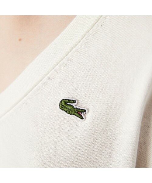 LACOSTE / ラコステ ニット・セーター | 【EC限定】オーガニックコットンVネックセーター | 詳細7