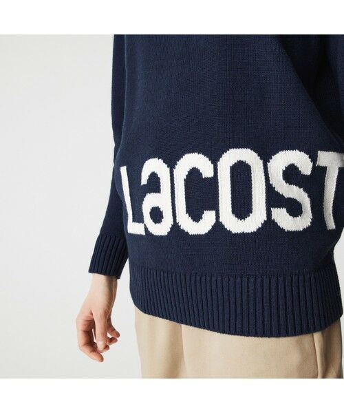 LACOSTE / ラコステ ニット・セーター | ビッグロゴニットセーター | 詳細3