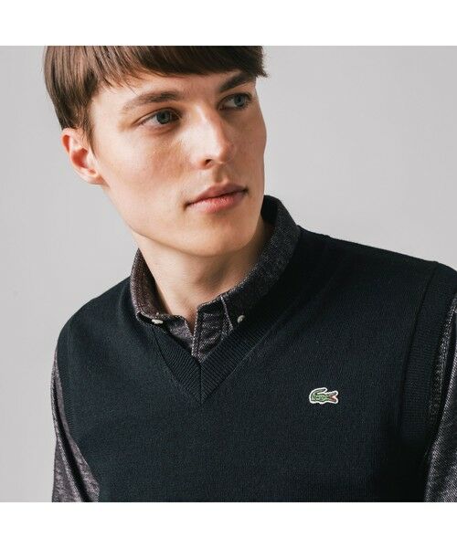 LACOSTE / ラコステ ベスト | Karl Karl(R)Vネックニットベスト | 詳細4