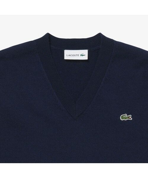 LACOSTE / ラコステ ベスト | Karl Karl(R)Vネックニットベスト | 詳細12