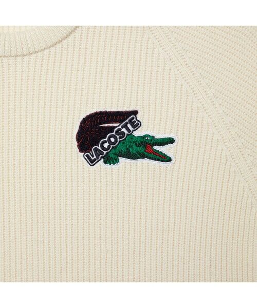 LACOSTE / ラコステ ニット・セーター | メイドインフランスクルーネックセーター | 詳細1