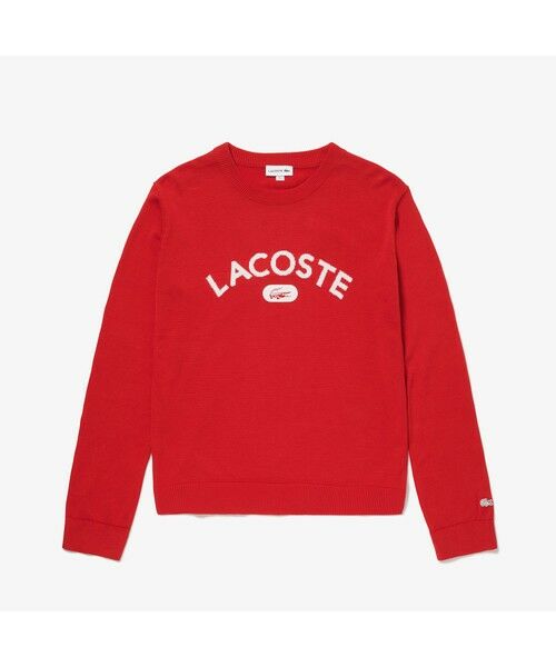 LACOSTE / ラコステ ニット・セーター | カレッジロゴニットセーター | 詳細2