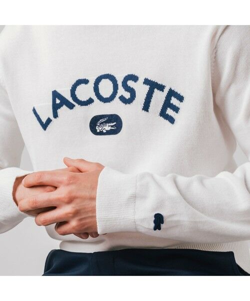 LACOSTE / ラコステ ニット・セーター | カレッジロゴニットセーター | 詳細11